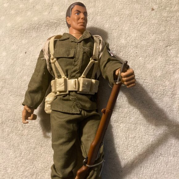 “12” Military Action Figure – Formative Intl – G.I. Joe Style – Green Uniform - Picture 1 of 9